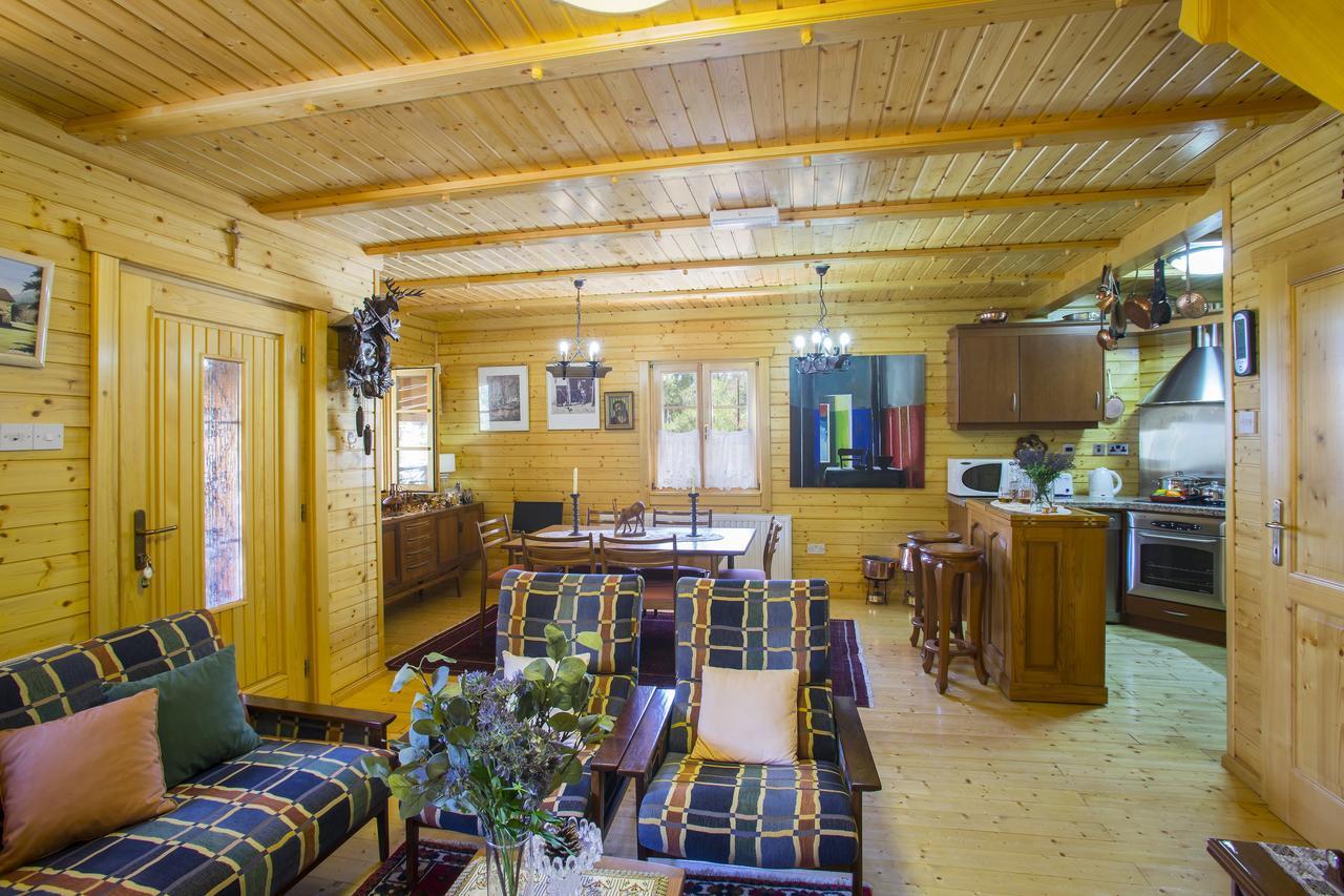 Ricky Chalet Near Troodos Spilia Exterior foto