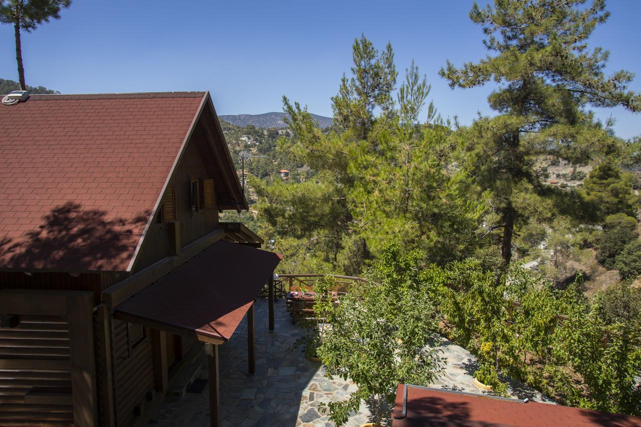 Ricky Chalet Near Troodos Spilia Exterior foto