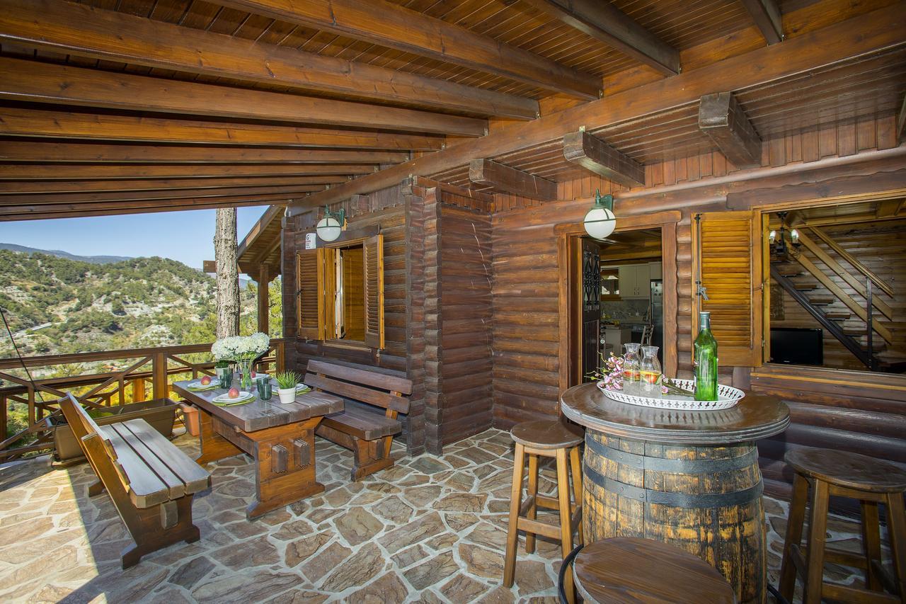 Ricky Chalet Near Troodos Spilia Exterior foto