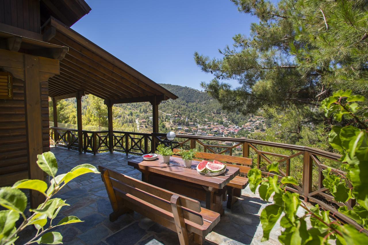 Ricky Chalet Near Troodos Spilia Exterior foto