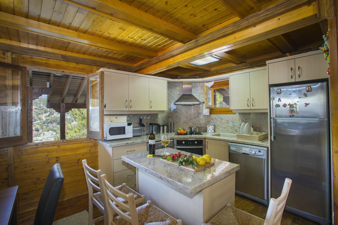 Ricky Chalet Near Troodos Spilia Exterior foto