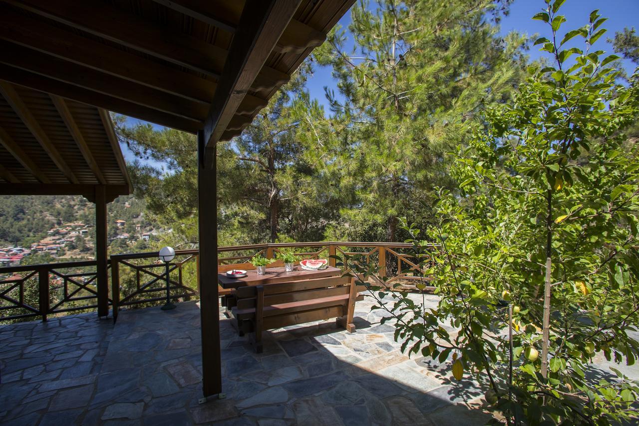 Ricky Chalet Near Troodos Spilia Exterior foto